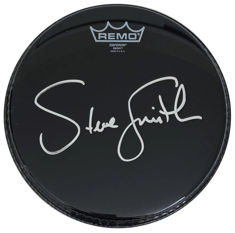 Steve Smith Signed 10'' Drumhead COA Proof Autographed Journey Drummer