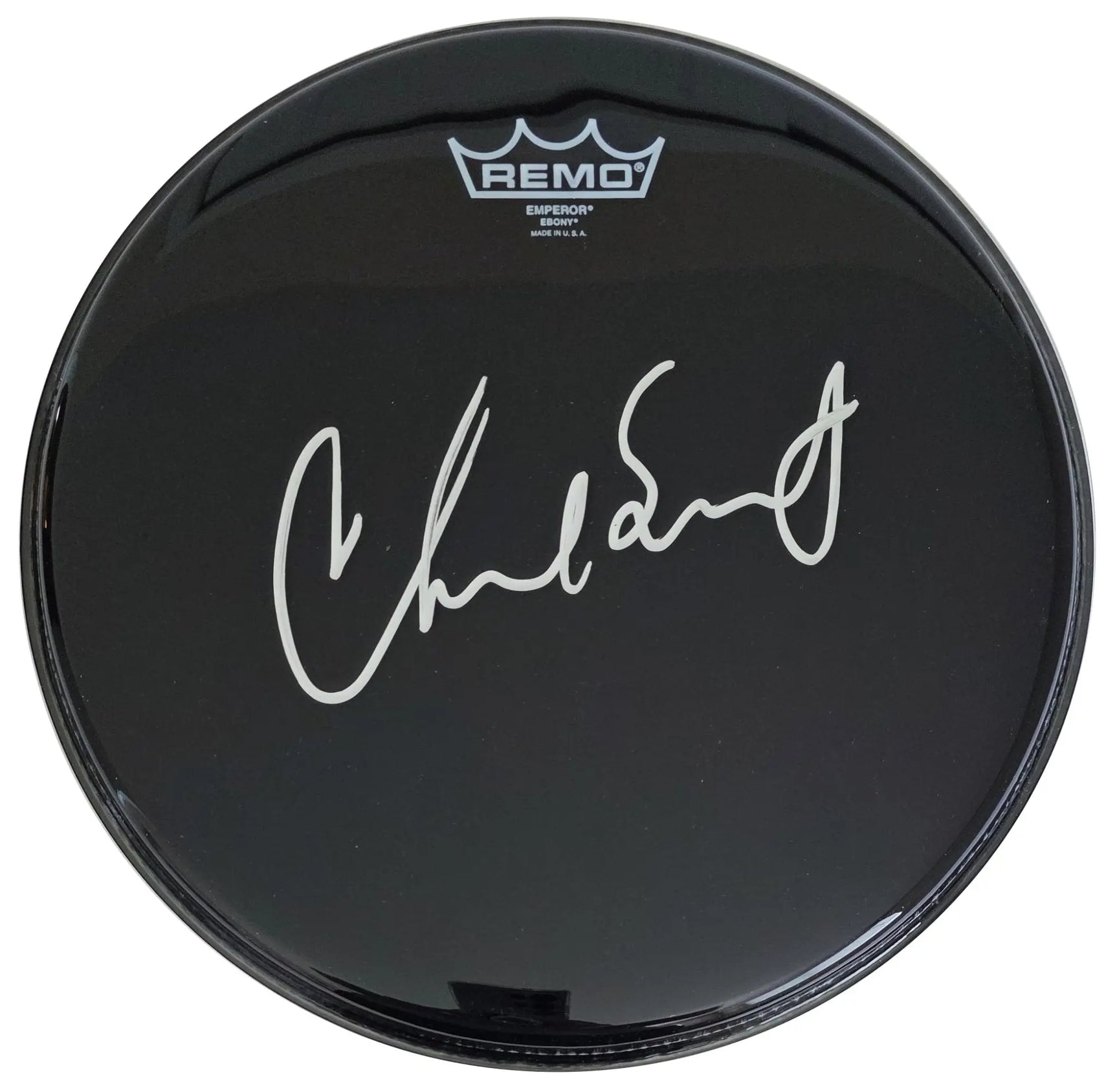 Chad Smith Signed 12'' Drumhead COA Proof Autographed Red Hot Chili Peppers Drummer