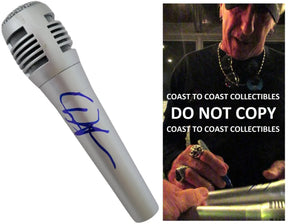 Dee Snider Signed Microphone COA Proof Autographed Mic Singer Twisted Sister
