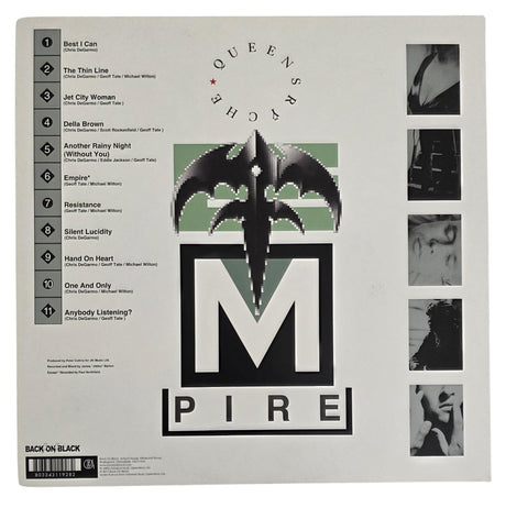 Geoff Tate Signed Queensryche Empire Album COA Proof Autographed Vinyl Record Michael Wilton