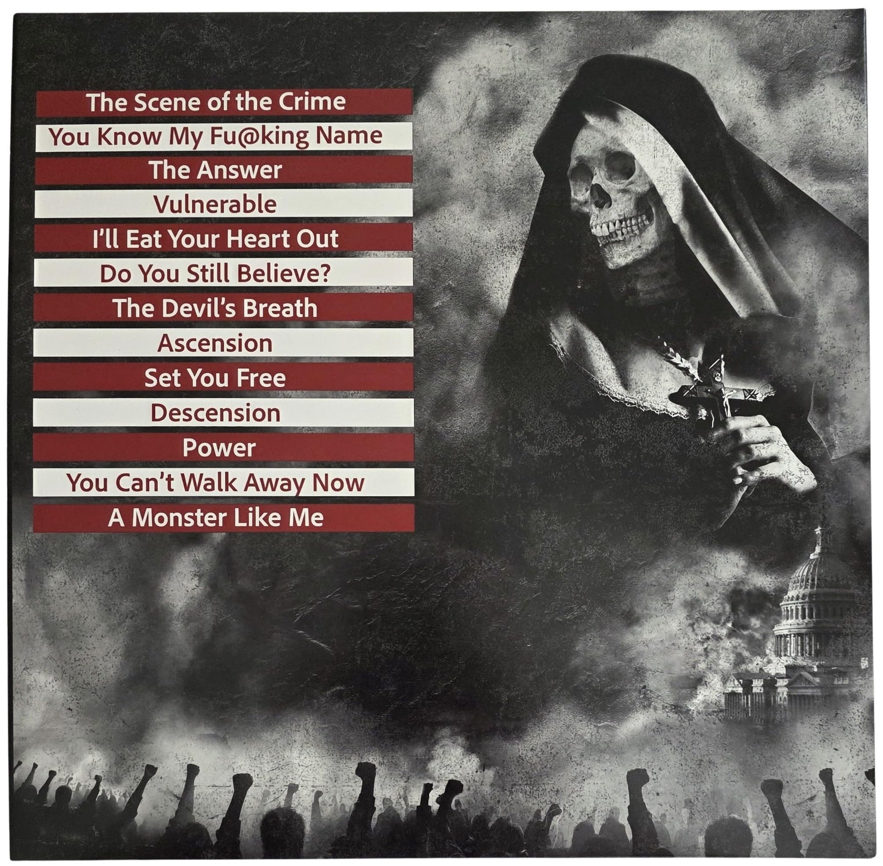 Geoff Tate Signed Queensryche Operation Mindcrime III Album COA Proof Autographed Vinyl Record