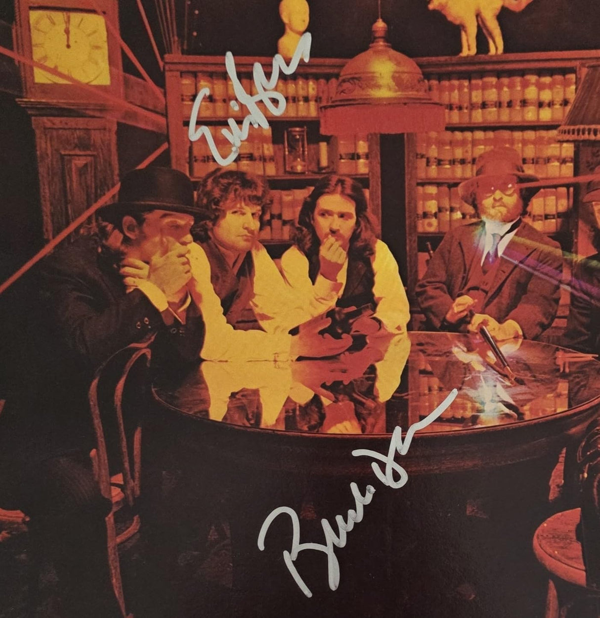 Blue Oyster Cult Signed Spectres Album COA Proof Autographed Vinyl Record