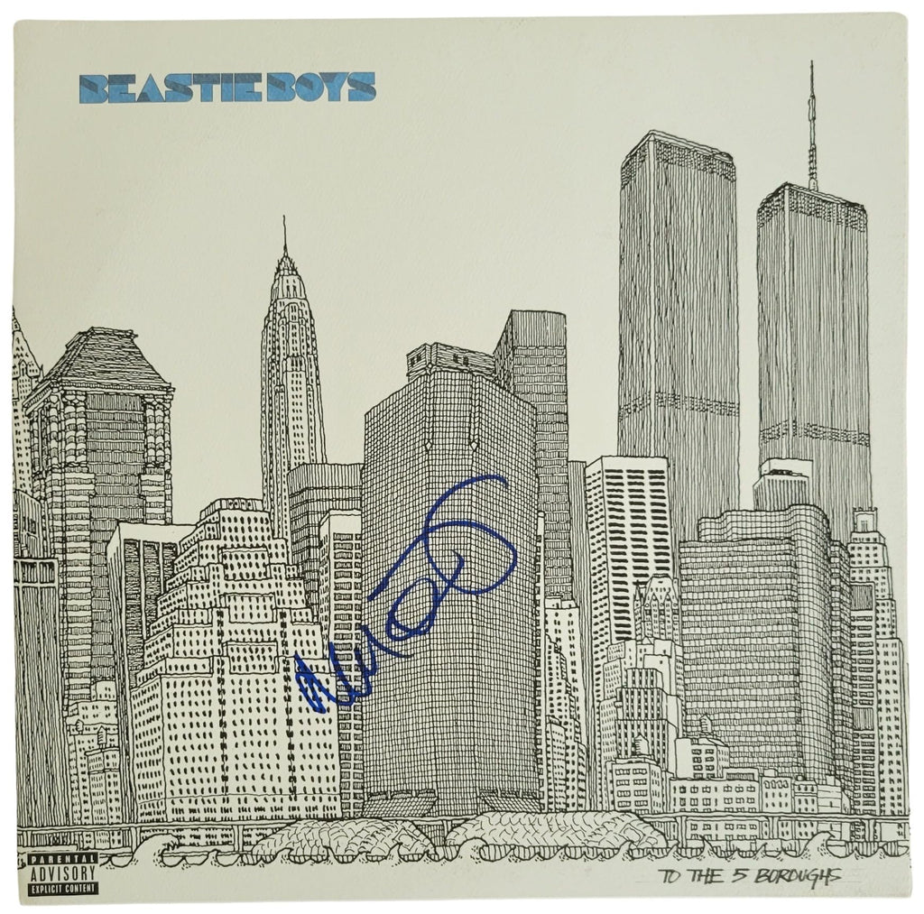 Mike Diamond Signed Beastie Boys To The 5 Boroughs Album Proof COA Autographed Vinyl Record