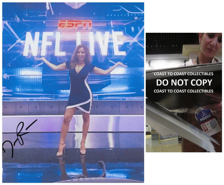 Dianna Russini Espn Journalist Signed 8x10 Photo Proof COA Autographed Star