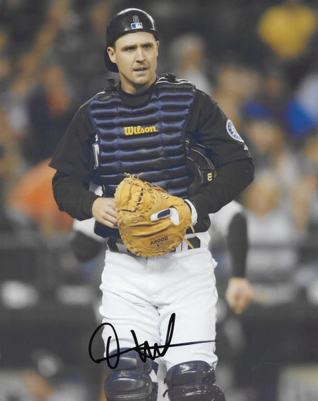 Dan Wilson Aigned 8x10 Photo Proof COA Autographed Seattle Mariners Baseball