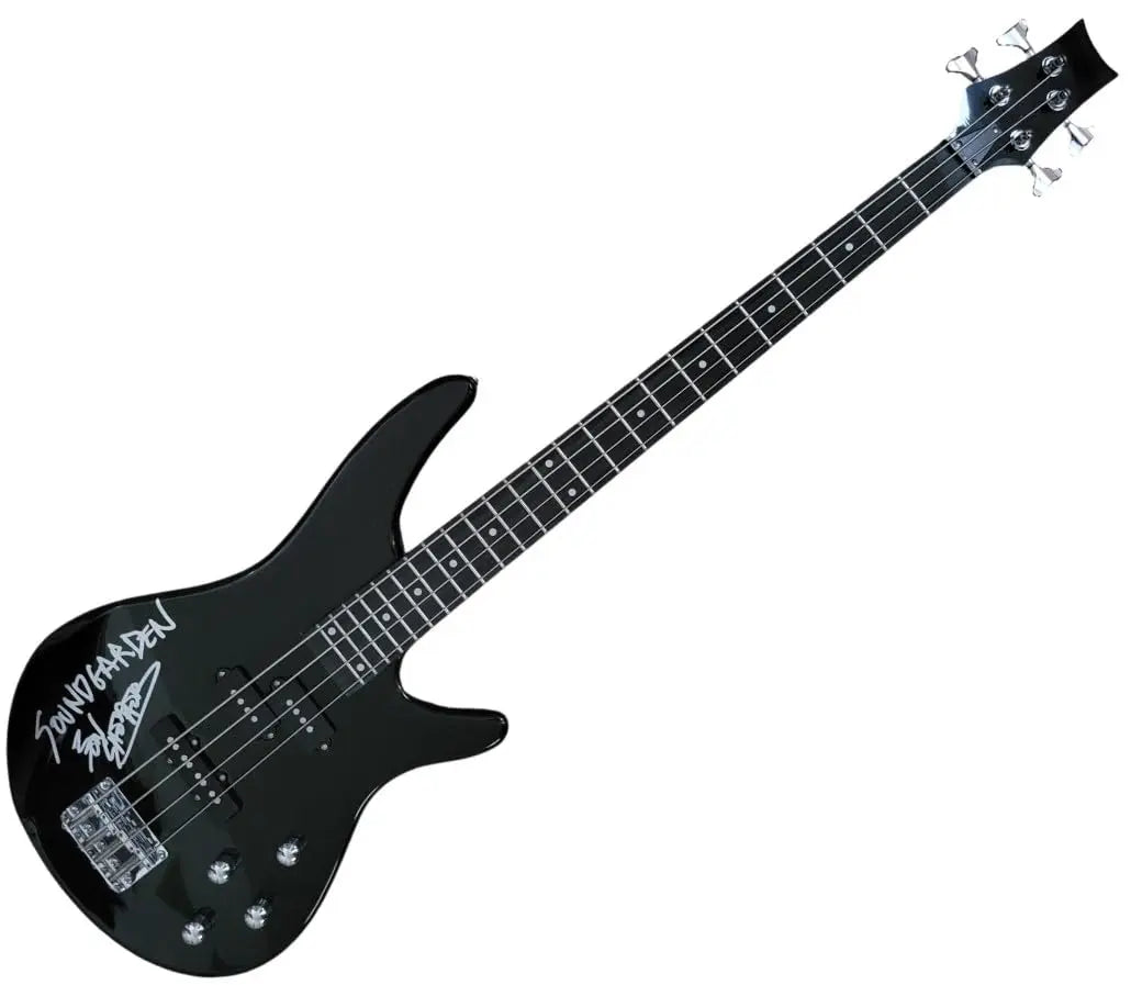 Ben Shepherd Signed Full Size Bass Guitar COA Proof Autographed Soundgarden