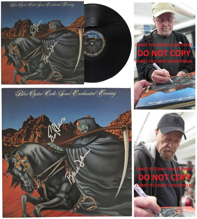 Blue Oyster Cult Signed Some Enchanted Evening Album COA Proof Autographed Vinyl Record