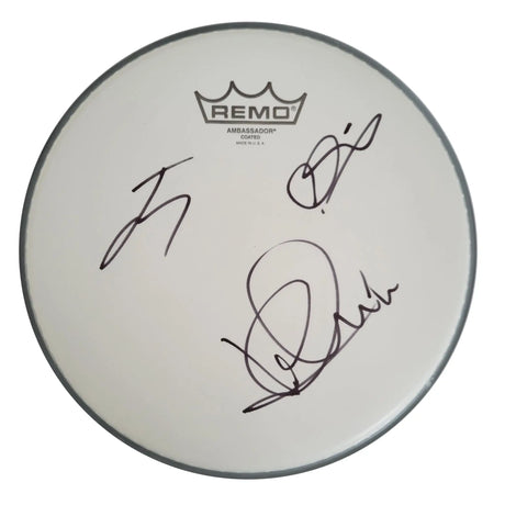 The Struts Band Signed 10'' Drumhead COA Proof Autographed Luke Spiller Jed Elliott Gethin Davies