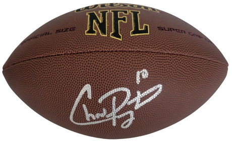 Chad Pennington Signed Football COA Proof Autographed New York Jets Marshall