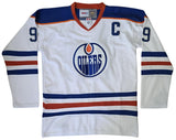 Wayne Gretzky Signed Oilers Hockey Jersey Exact Proof COA Autographed