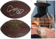 Eric Metcalf Signed Football Proof Autographed Texas Longhorns Cleveland Browns