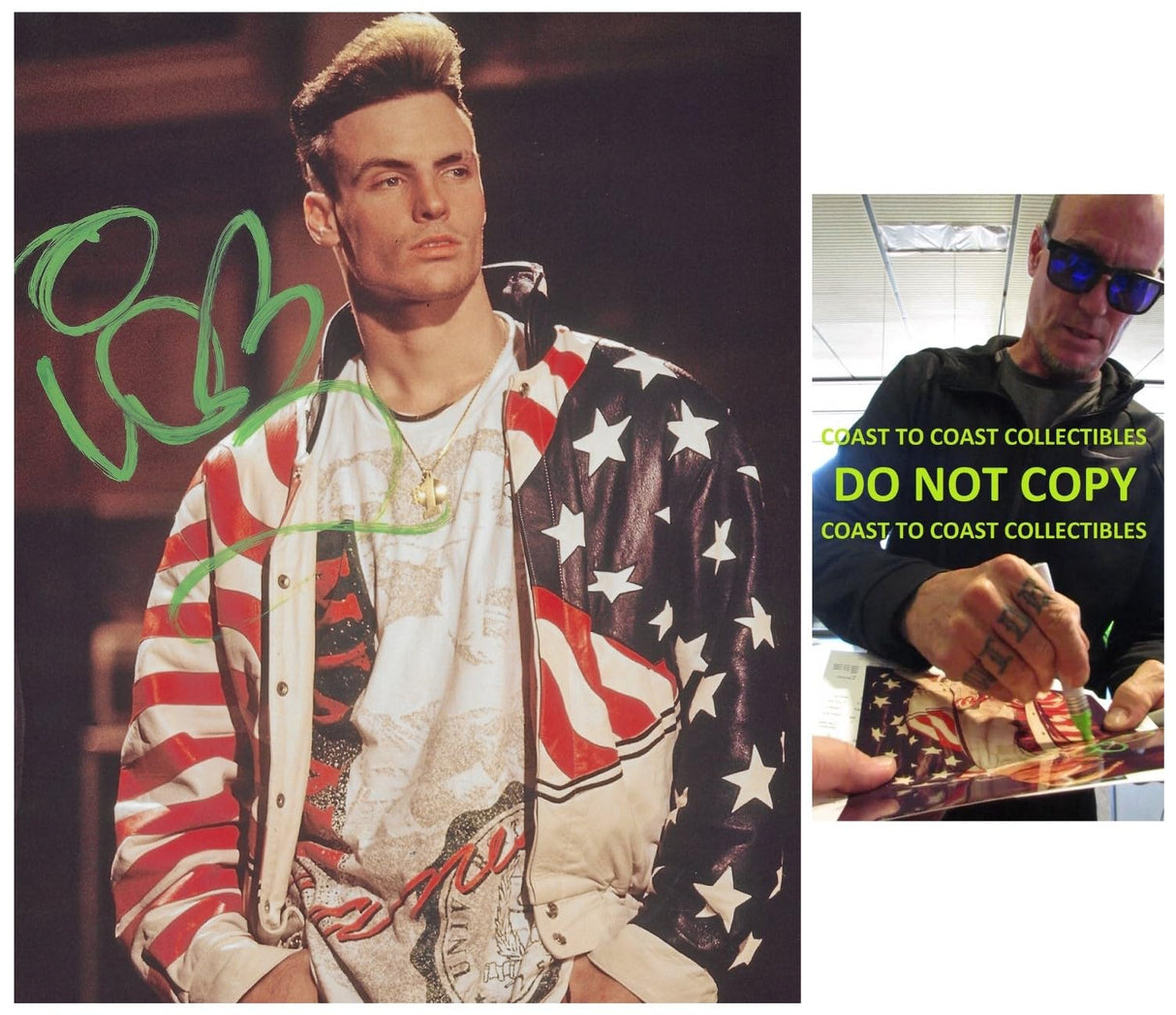 Vanilla Ice Signed 8x10 Photo COA Exact Proof Autographed Ice Ice Baby Rapper STAR'.