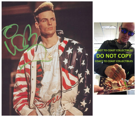 Vanilla Ice Signed 8x10 Photo COA Exact Proof Autographed Ice Ice Baby Rapper STAR'.