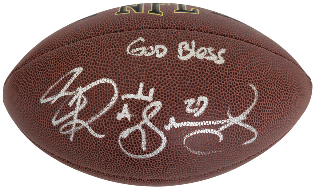 Rashad Jennings Signed Football Proof COA Autographed New York Giants Raiders