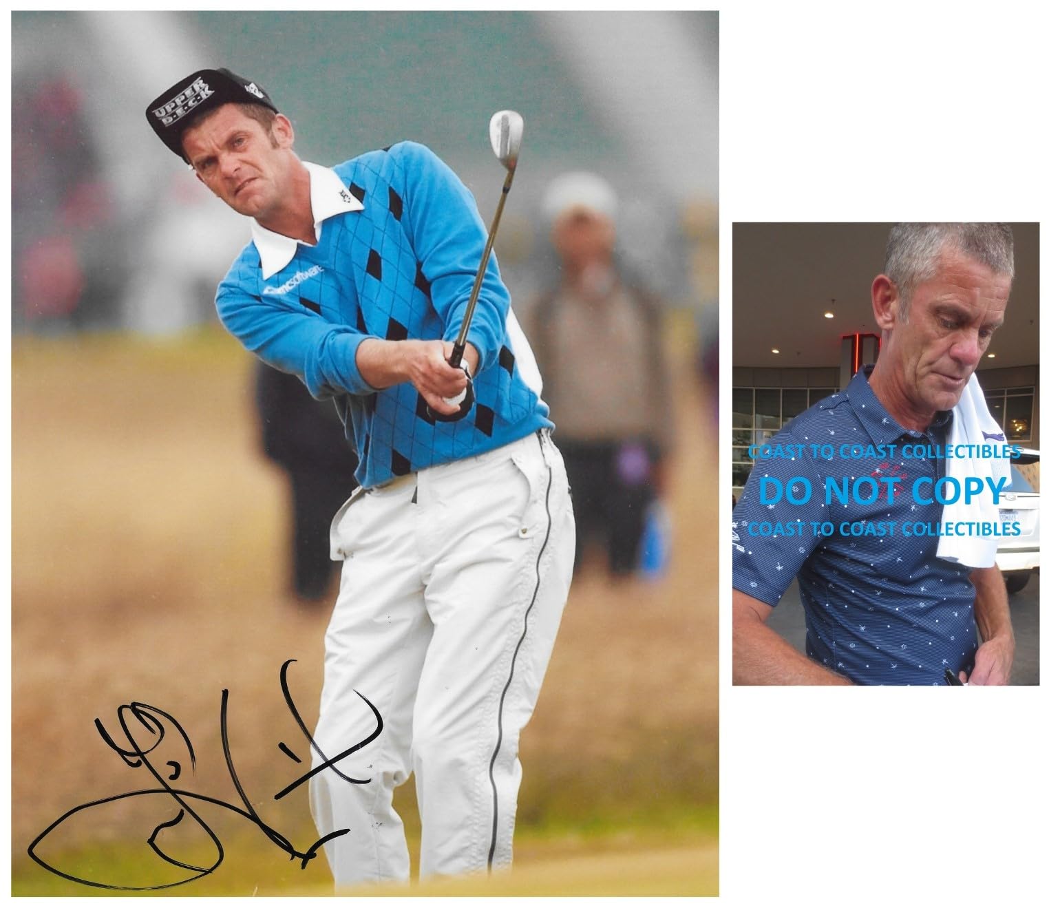 Jesper Parnevik Signed Golf 8x10 Photo Exact Proof COA Autographed Golfer