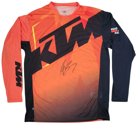 Aaron Plessinger Signed KTM Jersey COA Proof Autographed Supercross Motocross.
