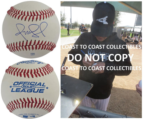 Omar Vizquel Signed Baseball COA Proof Autographed Cleveland Mariners White Sox