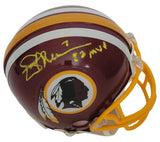 Joe Theisman Signed Washington Mini Football Helmet COA Proof Autographed