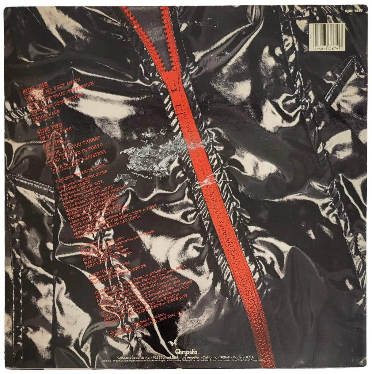 John Waite Jonathan Cain Signed The Babys Union Jacks Album COA Proof Autographed Vinyl Record