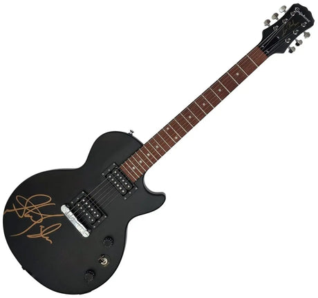 Steven Tyler Signed Les Paul Guitar COA Exact Proof Autographed Aerosmith Singer
