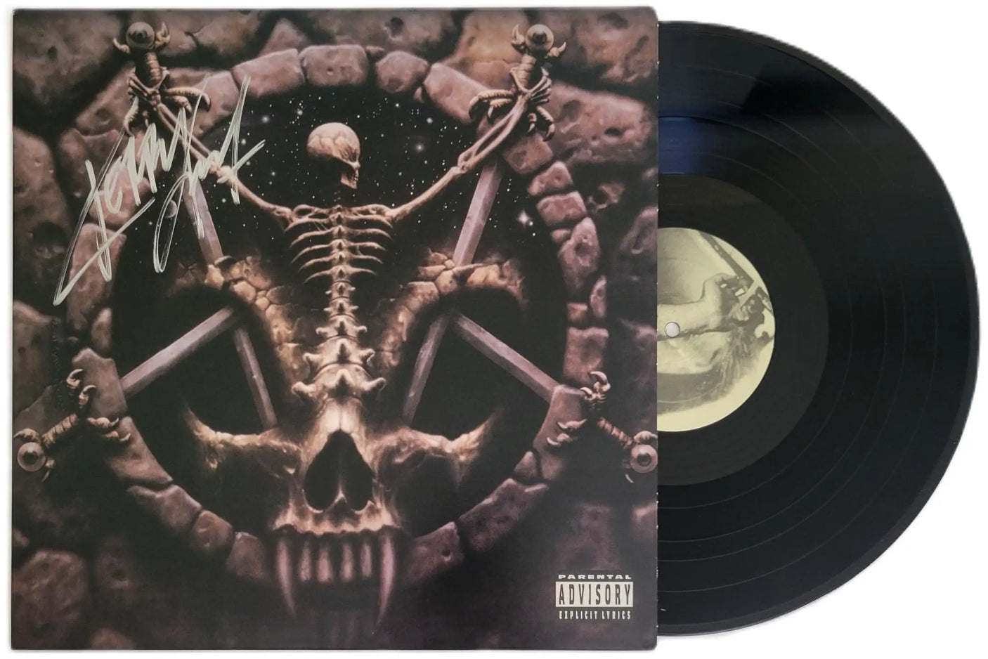 Kerry King Signed Slayer Divine Intervention Album COA Proof Autographed Vinyl Record