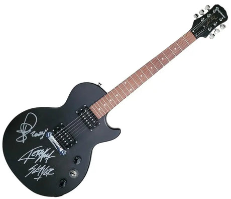 Slayer Tom Araya Kerry King Signed Les Paul Electric Guitar COA Proof Autographed