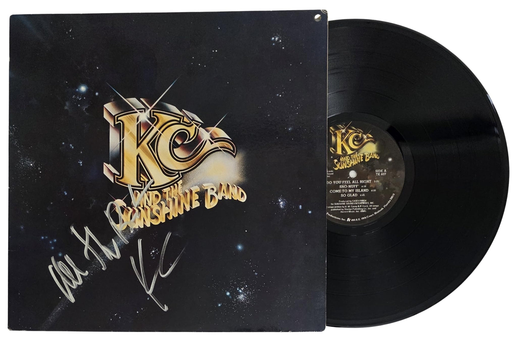 Harry Wayne Casey Signed KC And The Sunshine Band Who Do Ya (Love) Album COA Proof Autographed Vinyl Record