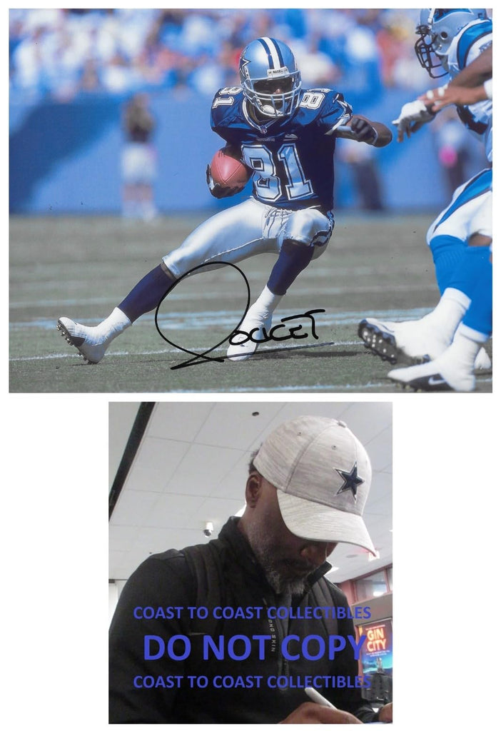 Rocket Ismail Signed 8x10 Photo COA Proof Dallas Cowboys Football Autographed