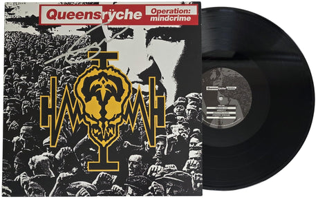 Geoff Tate Signed Queensryche Operation Mindcrime Album COA Proof Autographed Vinyl Record