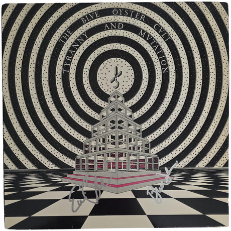 Blue Oyster Cult Signed Tyranny and Mutation Album COA Proof Autographed Vinyl Record