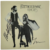 Mick Fleetwood Lindsey Buckingham Signed Fleetwood Mac Rumours Album Vinyl Record Proof
