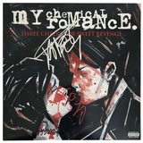 Gerard Way Signed My Chemical Romance Three Cheers for Sweet Revenge Album Exact Proof COA Autographed Vinyl Record