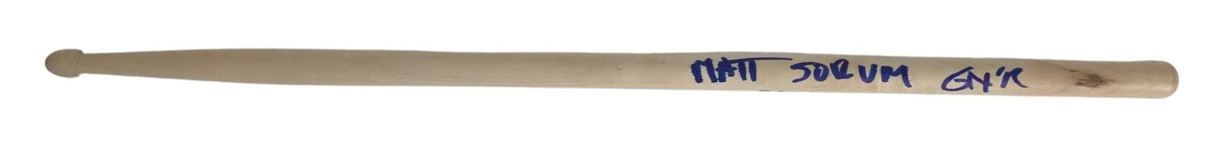 Matt Sorum Signed Drumstick COA Proof Guns N Roses Drummer G.N.R Velvet Revolver Autographed!