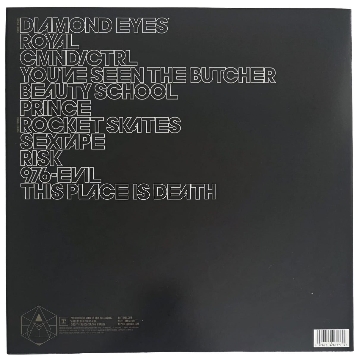 Chino Moreno Signed Deftones Diamond Eyes Album Proof Autographed Vinyl Record