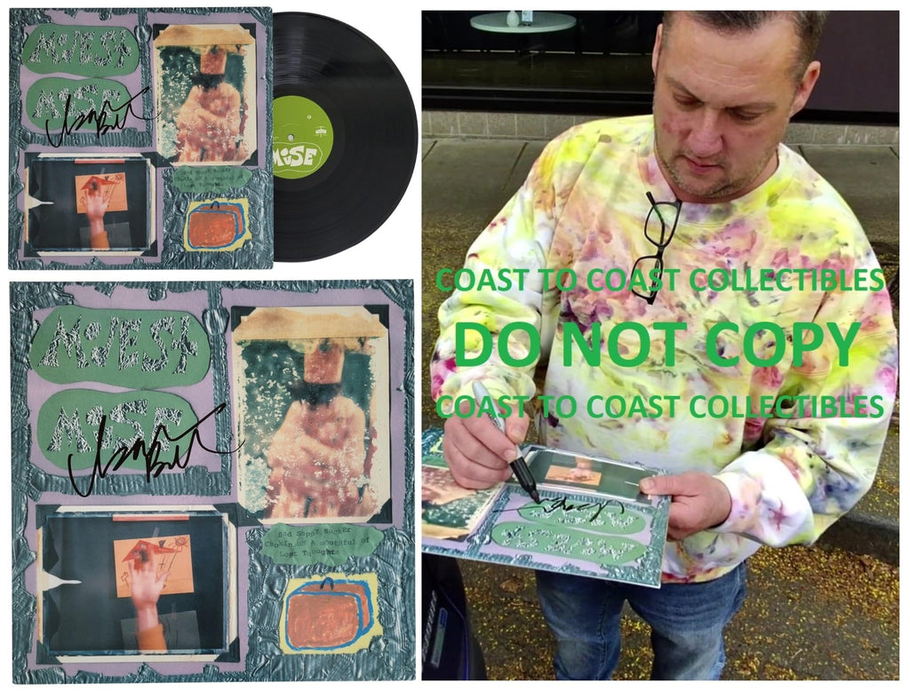 Isaac Brock Signed Modest Mouse Sad Sappy Sucker Album Vinyl Record Proof COA Autographed