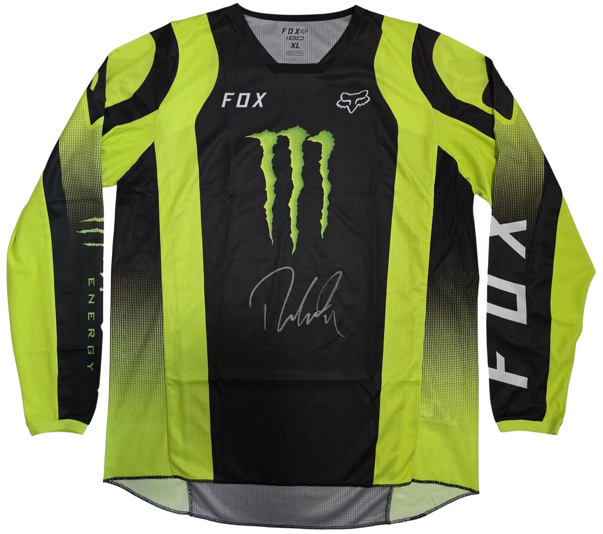 Ricky Carmichael Signed Monster Jersey Proof Autographed Supercross Motocross Rider