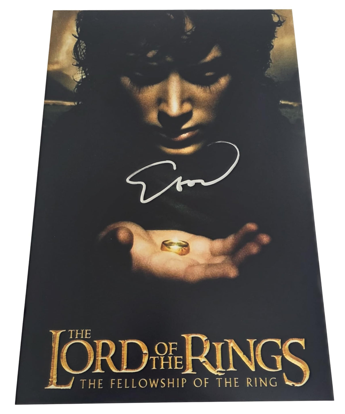 Elijah Wood Signed Lord Of The Rings 12x18 Photo Proof Autographed Frodo Baggins Poster Star