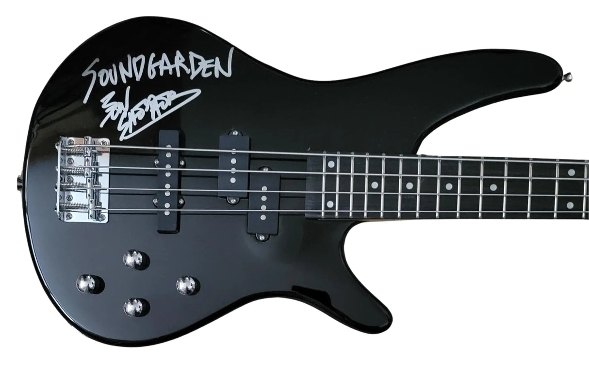 Ben Shepherd Signed Full Size Bass Guitar COA Proof Autographed Soundgarden