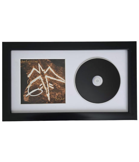 Geoff Tate Signed Queensryche Tribe CD Framed COA Proof Autographed Framed CD 12x7