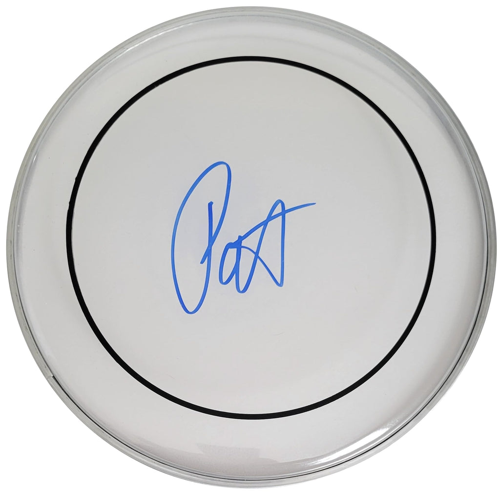 Patrick Wilson Signed Drumhead COA Exact Proof Autographed Weezer Drummer