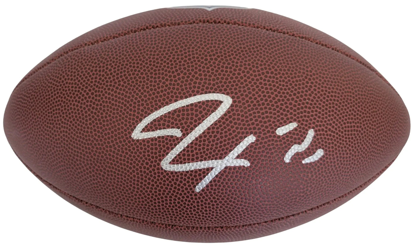 Jaxson Smith Njigba Signed Duke Football Proof COA Autographed Seattle Seahawks Ohio State