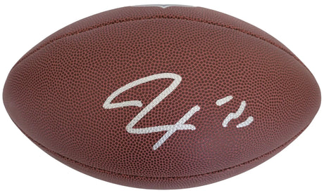 Jaxson Smith Njigba Signed Duke Football Proof COA Autographed Seattle Seahawks Ohio State