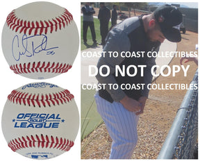 Carlos Rodon Signed Baseball COA Proof New York Yankees White Sox Autographed