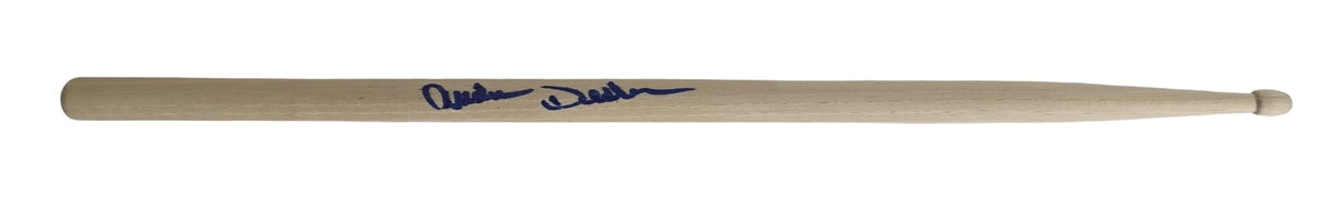 Audie Desbrow Great White Drummer Signed Drumstick COA Exact Proof Autographed