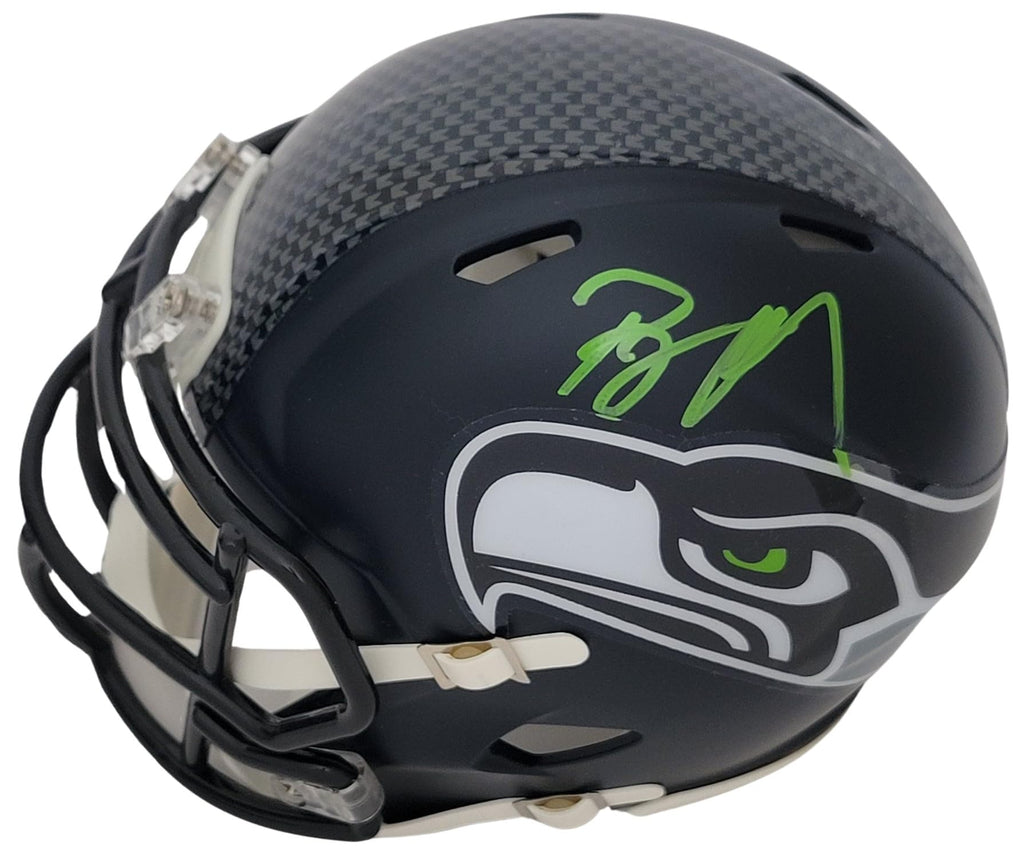 Byron Murphy Signed Seattle Seahawks Mini Football Helmet Proof COA Autographed