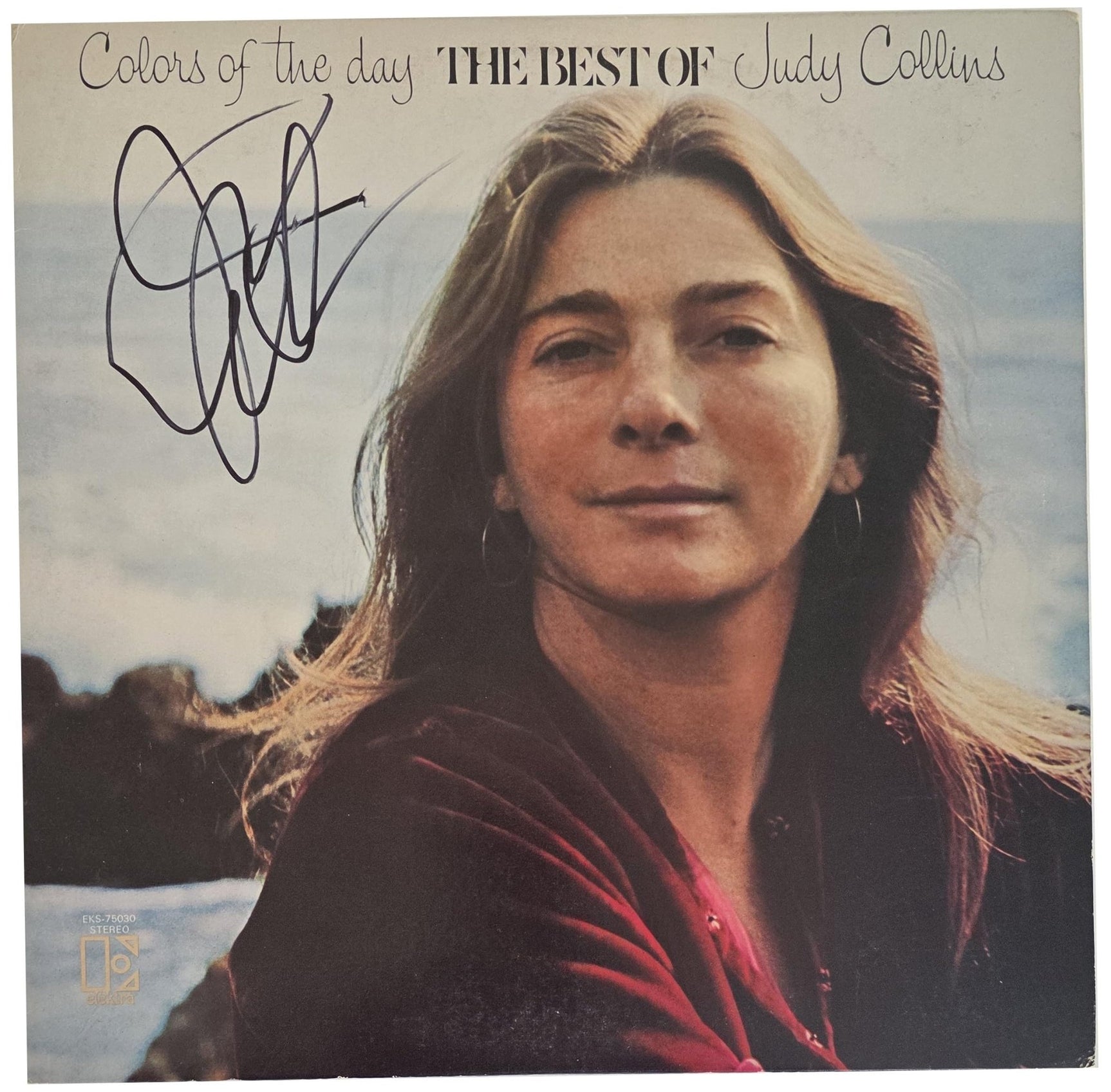 Judy Collins Signed Colors of the Day Album COA Proof Autographed Vinyl Record