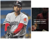 James Loney Signed Red Sox Baseball 8x10 Photo Proof COA Autographed