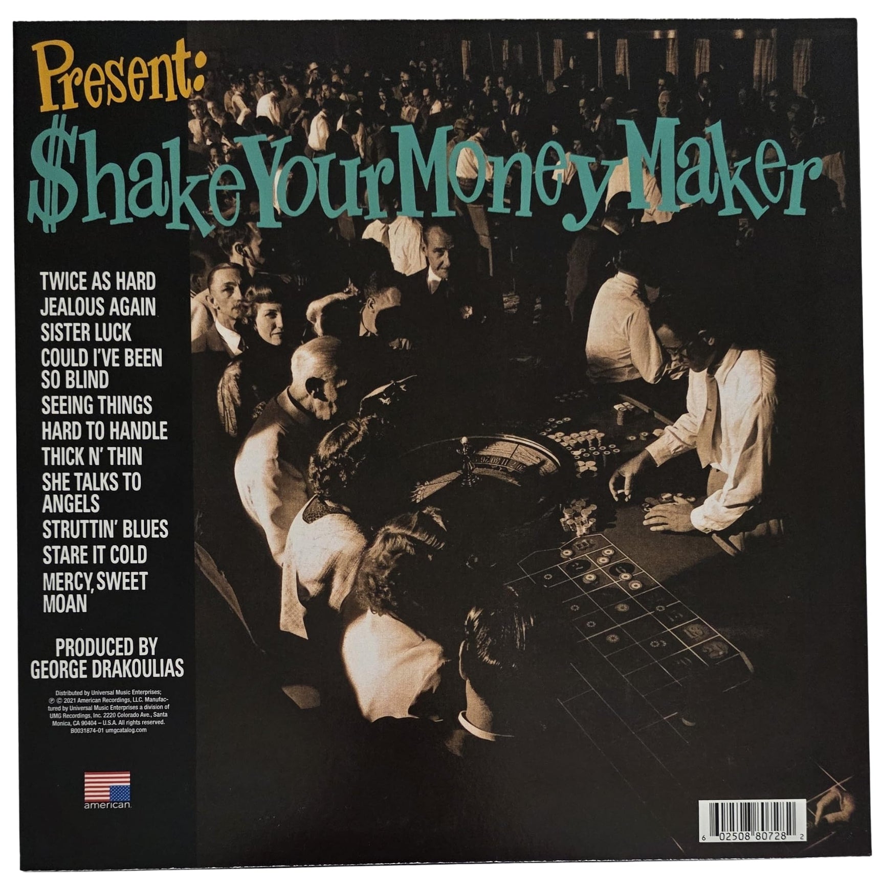 The Black Crowes Signed Shake your Money Maker Album COA Proof Autographed Vinyl Record