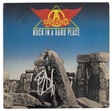 Steven Tyler Signed Aerosmith Rock in a Hard Place Album COA Proof Autographed Vinyl Record