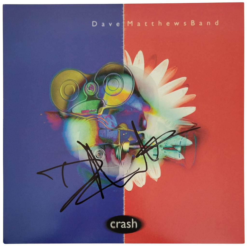 Dave Matthews Signed Crash Album COA Proof Autographed Vinyl Record
